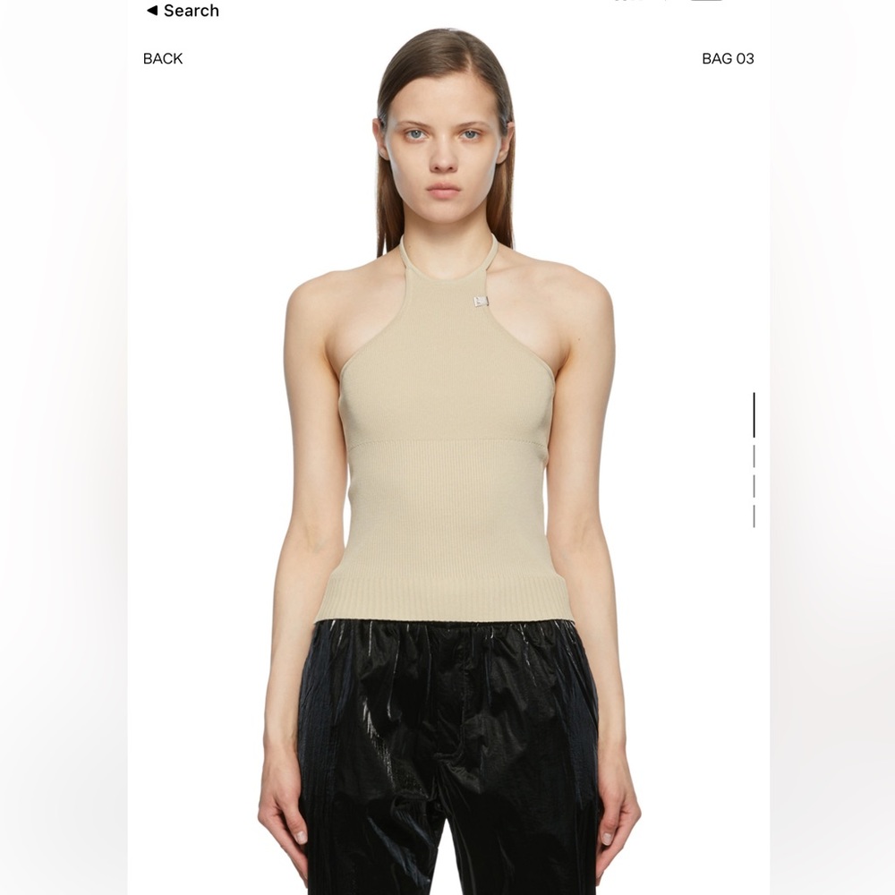Halter tan top
